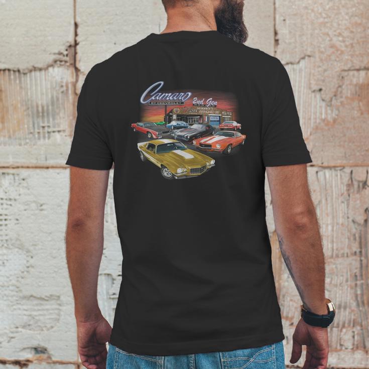 70 81 2Nd Gen Camaro T-Shirt Mens Back Print T-shirt Funny Gifts