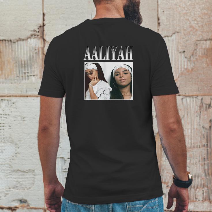 Aaliyah Gift For Girl Mens Back Print T-shirt Funny Gifts