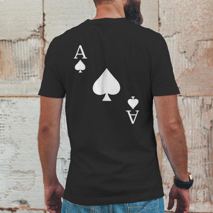 Ace Of Spades Mens Back Print T-shirt Funny Gifts