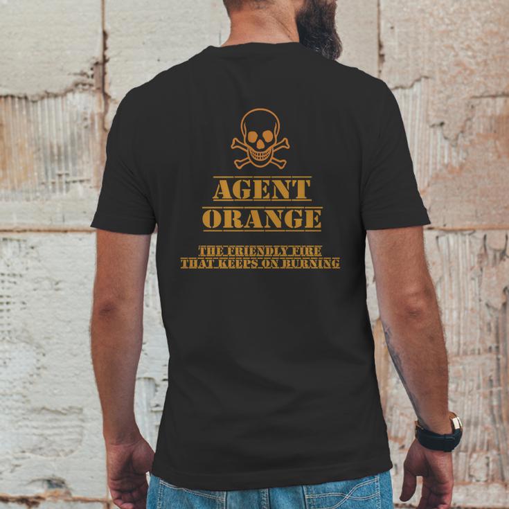 Agent Orange Killer Mens Back Print T-shirt Funny Gifts