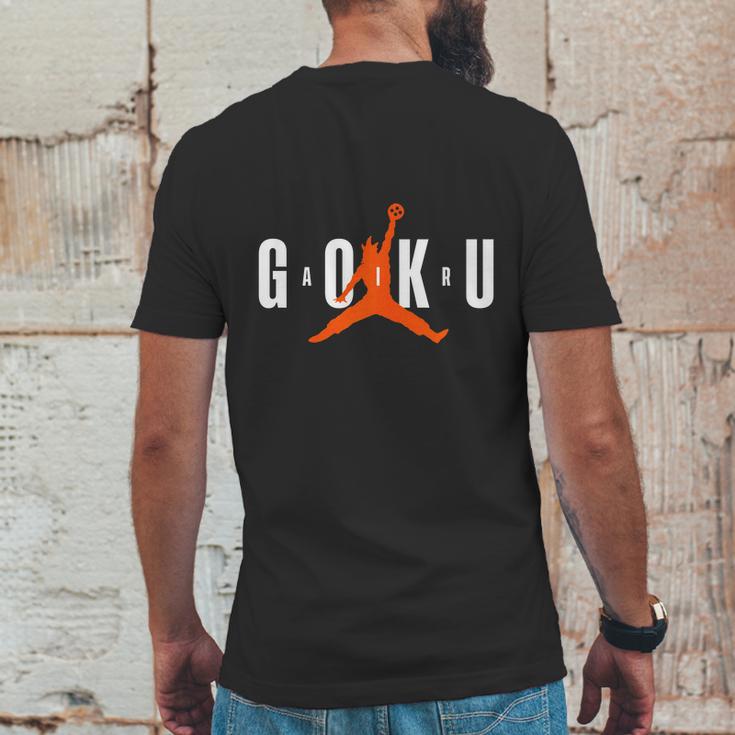 Air Goku Mens Back Print T-shirt Funny Gifts