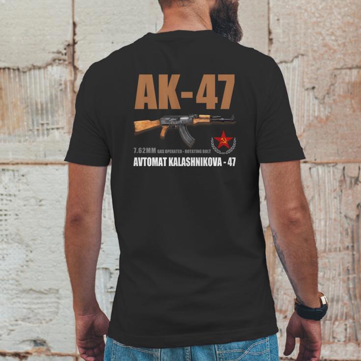 Ak47 Avtomat Kalashnikova T-Shirt Mens Back Print T-shirt Funny Gifts