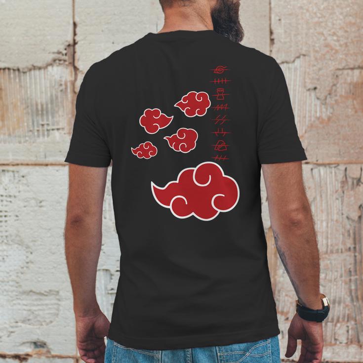 Akatsuki Cloud Mens Back Print T-shirt Funny Gifts