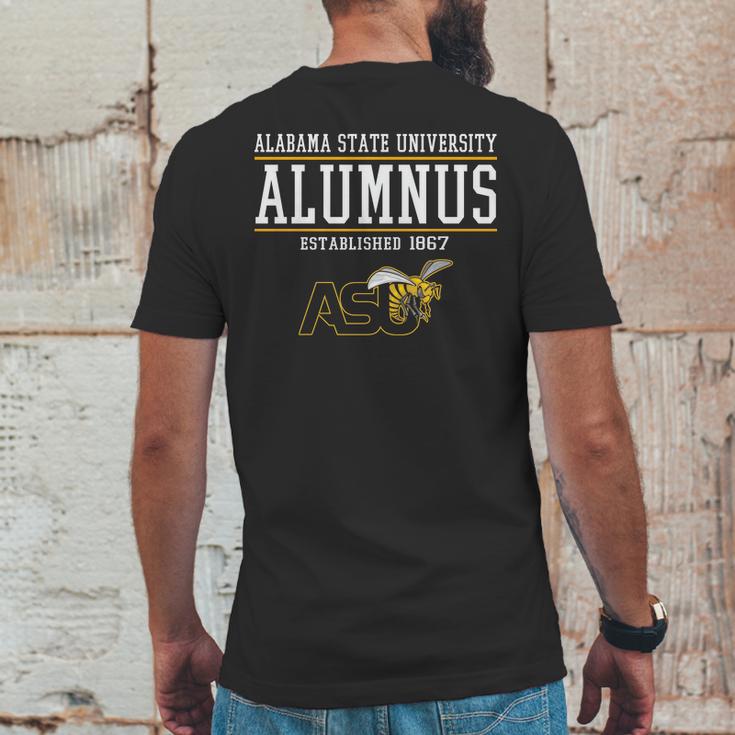 Alabama State University Alumnus Mens Back Print T-shirt Funny Gifts