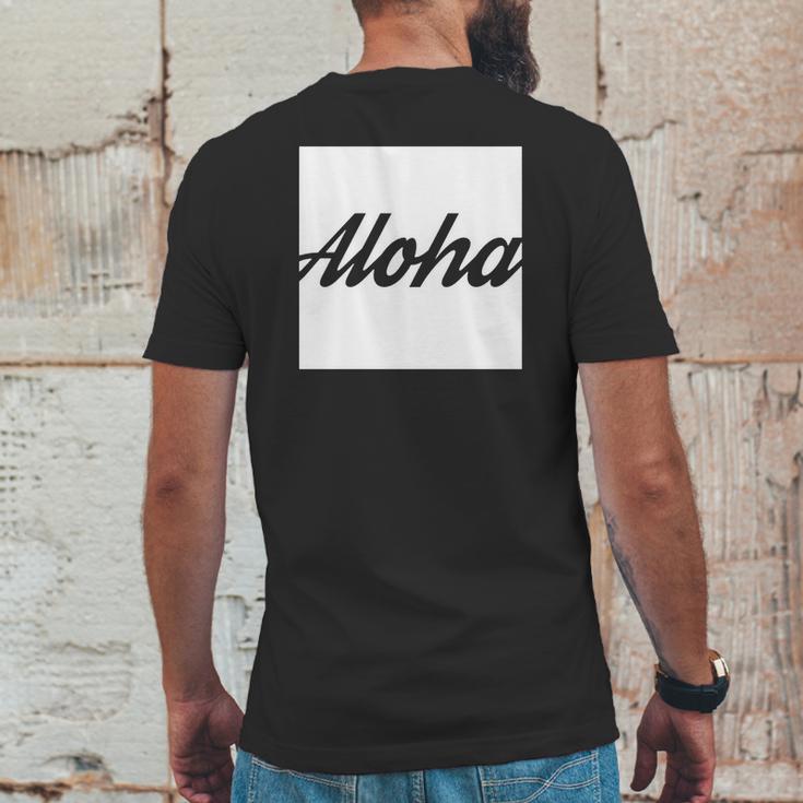 Aloha Tshirt For Men Mens Back Print T-shirt Funny Gifts