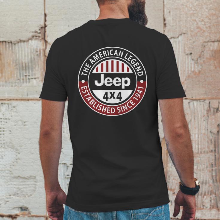 The American Legend Jeep 4X4 Shirt Mens Back Print T-shirt Funny Gifts