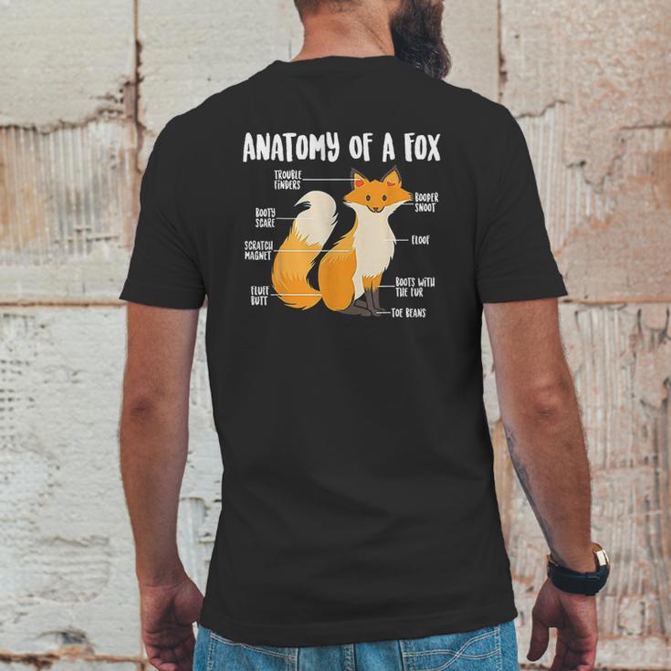 Anatomy Of A Fo Cute Sweet Carnivore Funny Animal Gift Mens Back Print T-shirt Funny Gifts