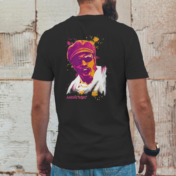 Andre 3000 Art Mens Back Print T-shirt Funny Gifts