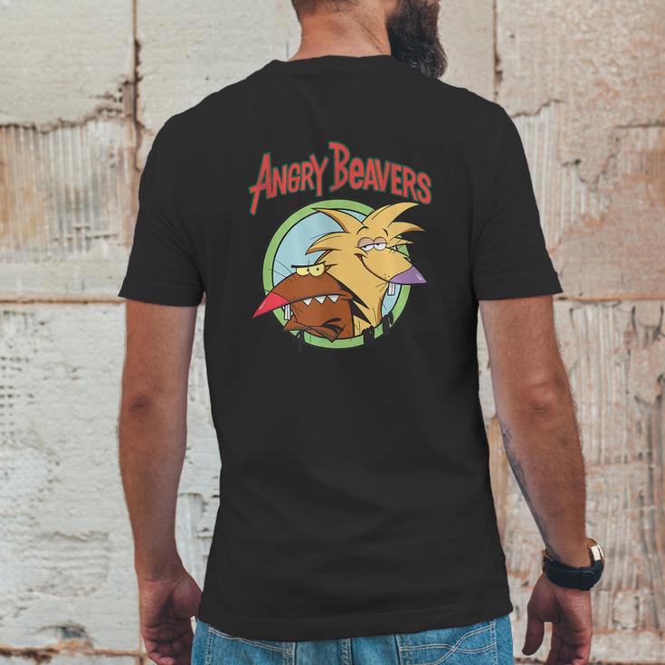 Angry Beavers Mens Back Print T-shirt Funny Gifts