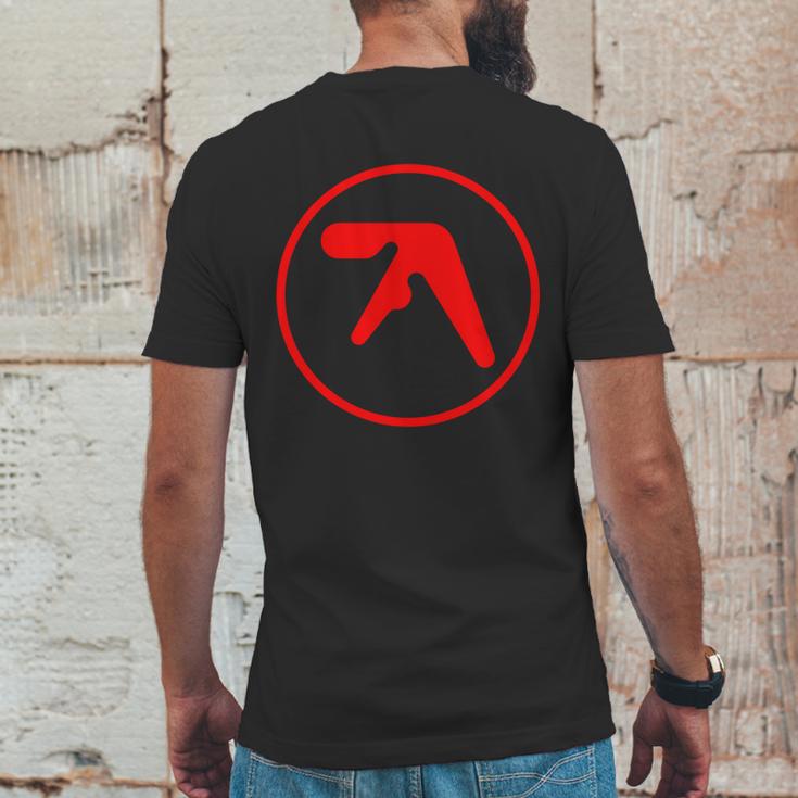 Aphex Twin Logo Red Mens Back Print T-shirt Funny Gifts