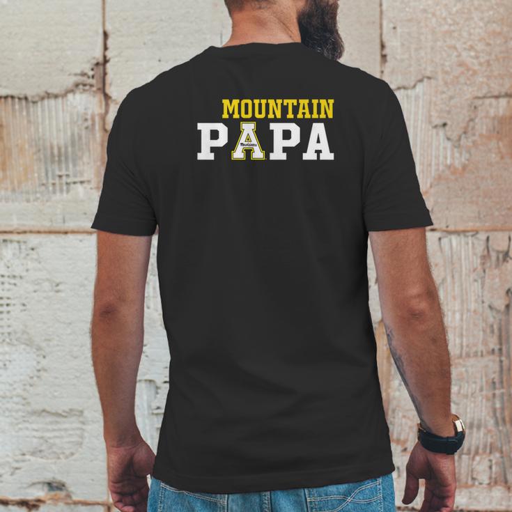 Appalachian State Mountaineers Mountain Papa Apparel Mens Back Print T-shirt Funny Gifts