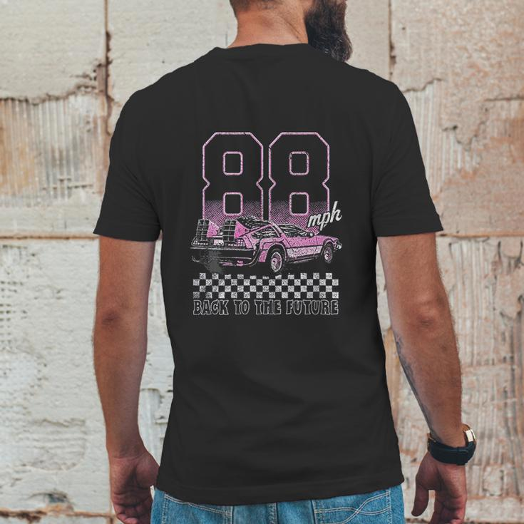 Back To The Future Delorean 88 Mens Back Print T-shirt Funny Gifts