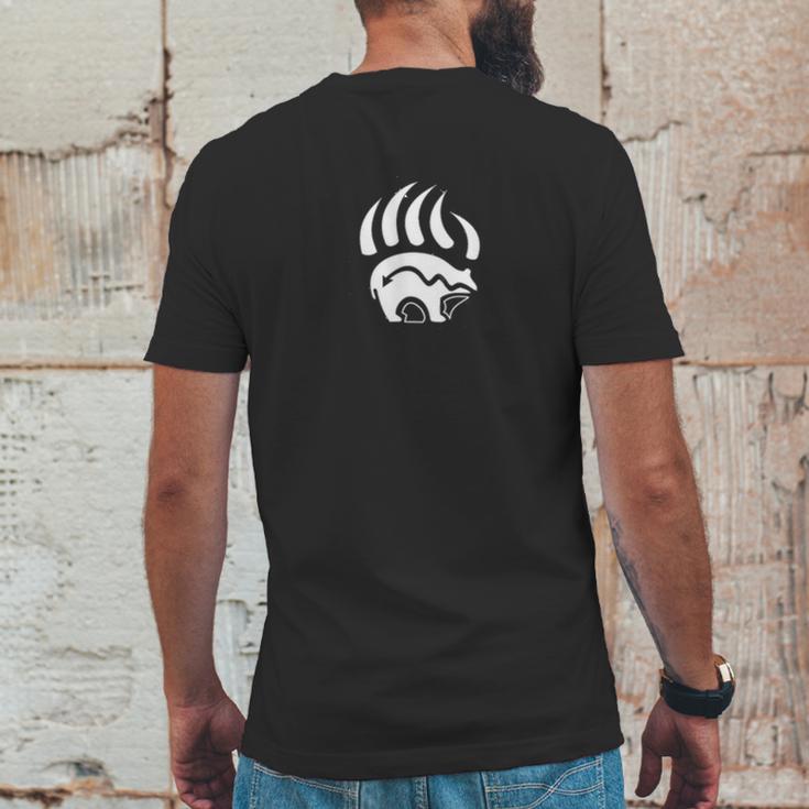 Bear Paw Native American Spirit Animal Totem Mens Back Print T-shirt Funny Gifts