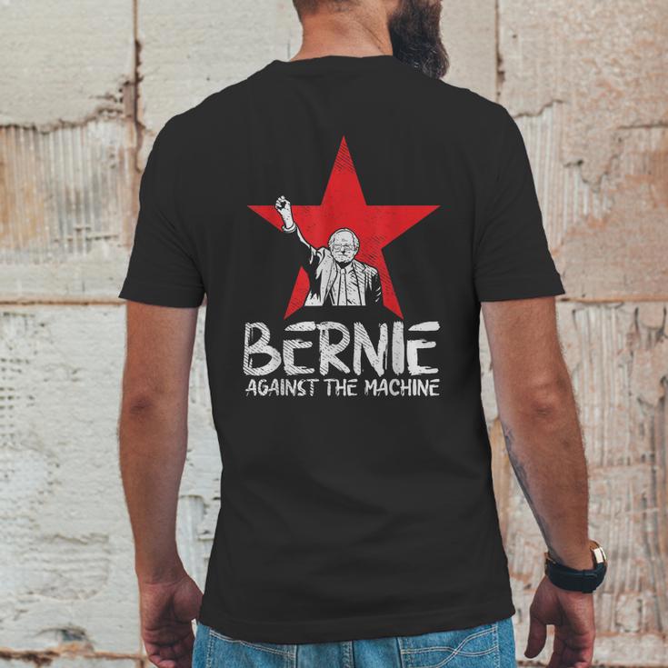 Bernie Sanders Against The Machine Red Star 2020 President Mens Back Print T-shirt Funny Gifts