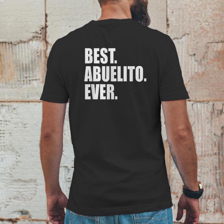 Best Abuelito Ever Spanish Grandpa Fathers Day Mens Back Print T-shirt Funny Gifts