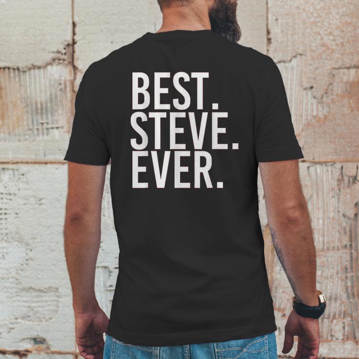 Best Steve Ever Mens Back Print T-shirt Funny Gifts