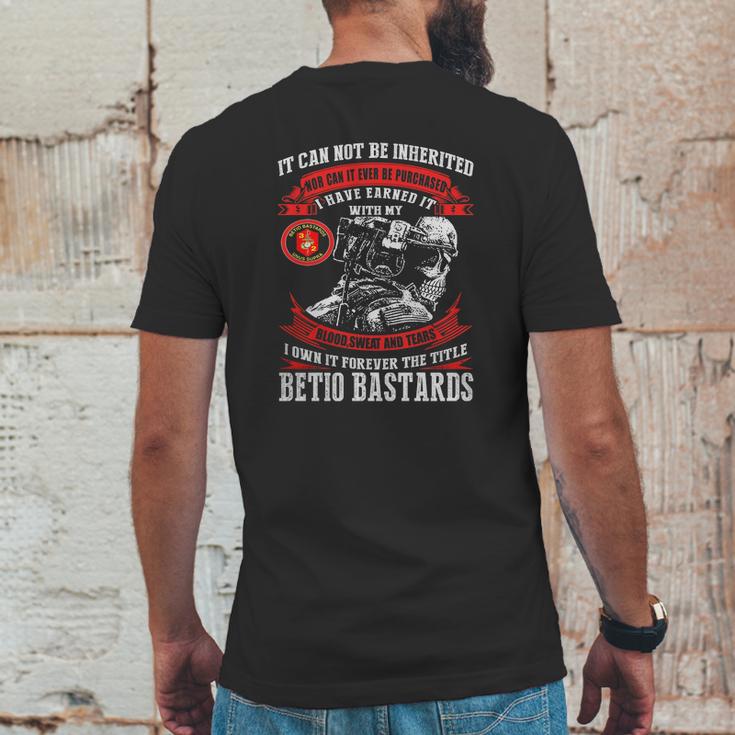 Betio Bastards Tshirt Mens Back Print T-shirt Funny Gifts