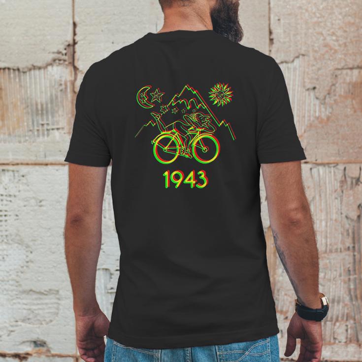 Bicycle Day 1943 Lsd Acid Hofmann Trip Mens Back Print T-shirt Funny Gifts