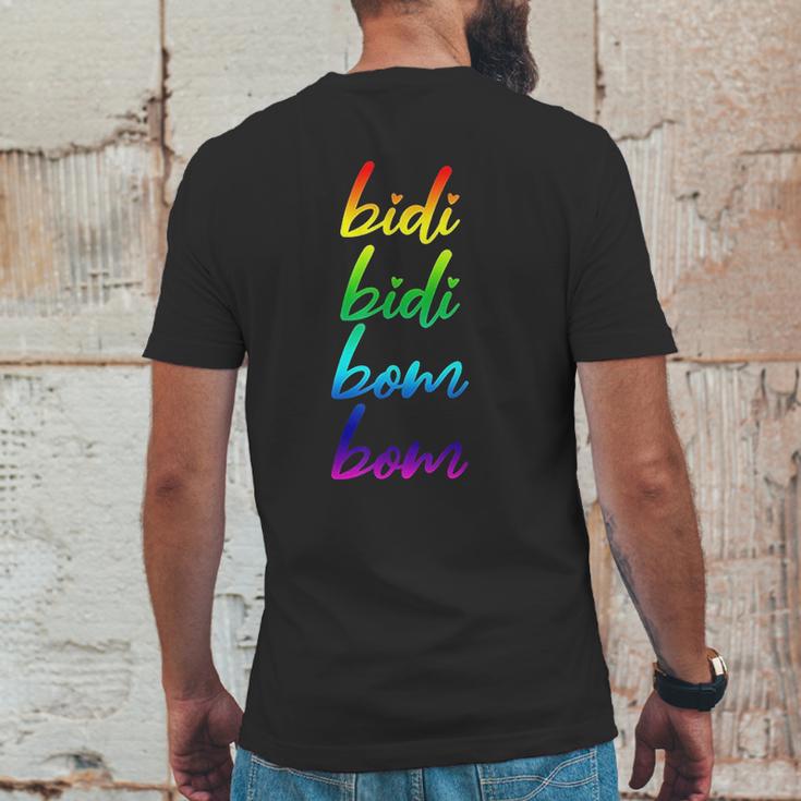 Bidi Bidi Bom Bom Mens Back Print T-shirt Funny Gifts