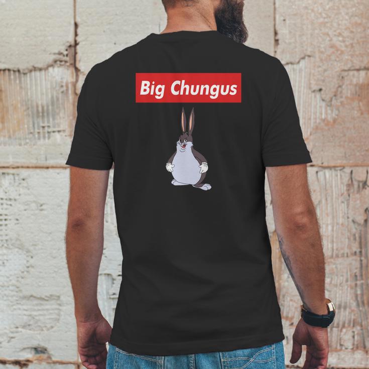 Big Chungus Shirt Mens Back Print T-shirt Funny Gifts