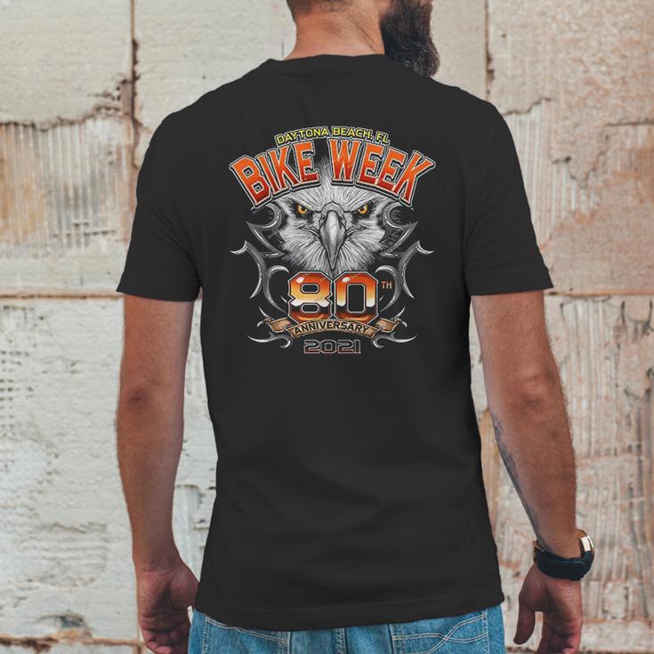 Bike Week Daytona Beach 80Th Anniversary Mens Back Print T-shirt Funny Gifts