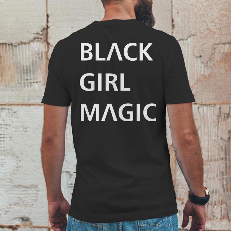 Black Girl Magic Logo Mens Back Print T-shirt Funny Gifts