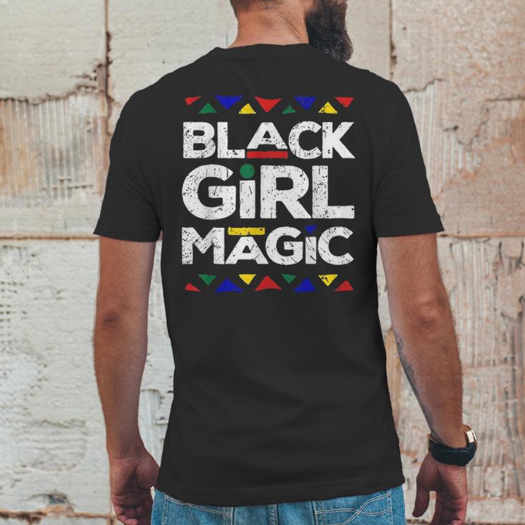 Black Girl Magic Black History Month Panthers Gift Design Mens Back Print T-shirt Funny Gifts