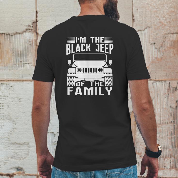 Mens Im The Black Jeep Of The Family Cool Offroad Gift T-Shirt Mens Back Print T-shirt Funny Gifts