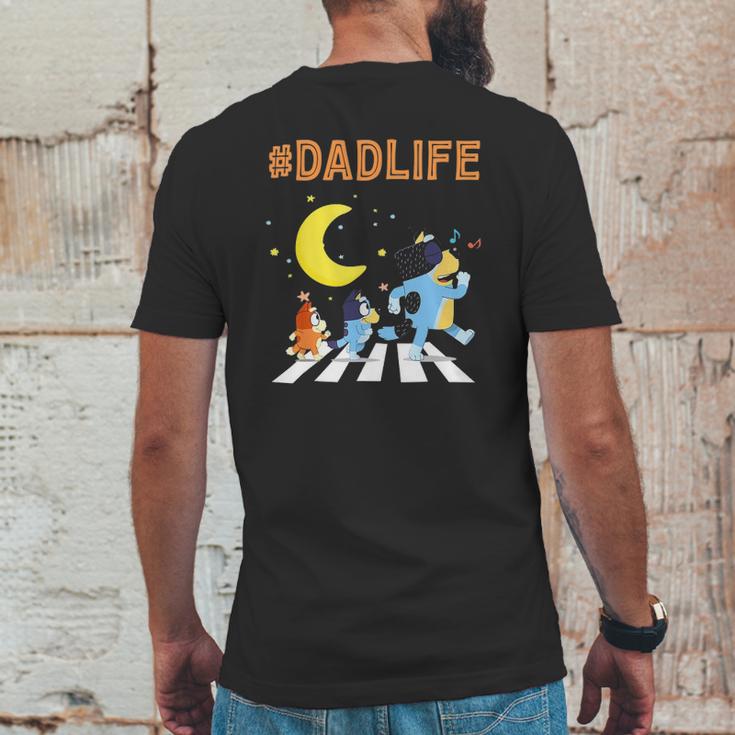 Blueys Dad Life Family Lover In My Life Fathers Day Gift Mens Back Print T-shirt Funny Gifts