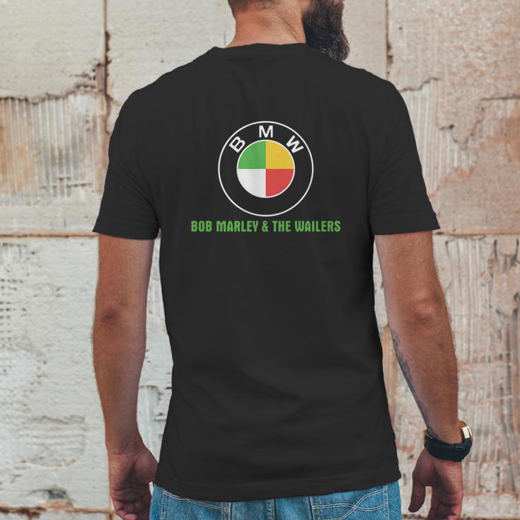 Bmw Bob Marley And The Wailers Shirt Mens Back Print T-shirt Funny Gifts