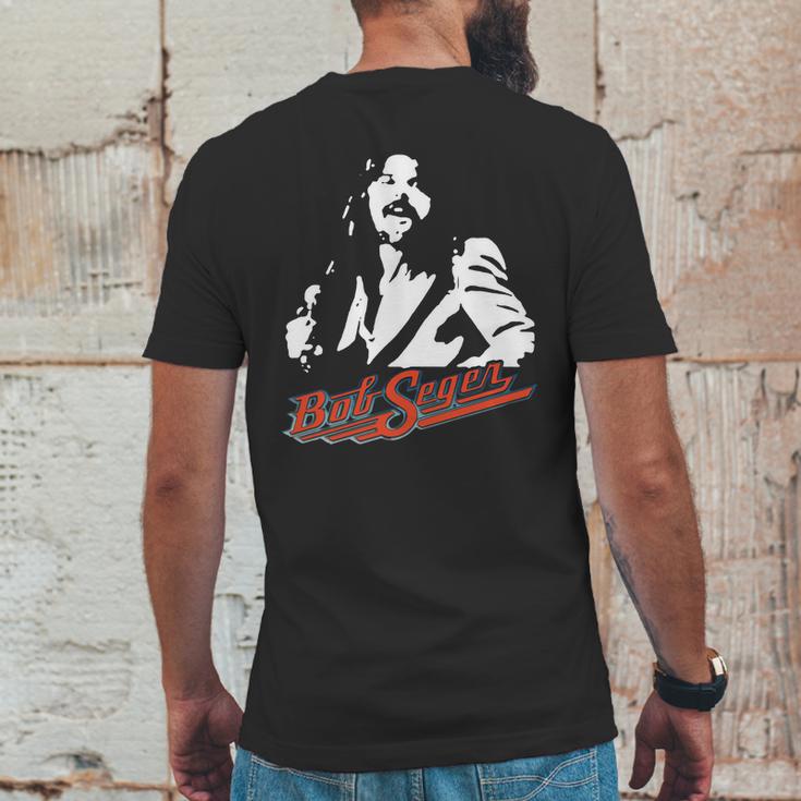 Bob Seger Mens Back Print T-shirt Funny Gifts