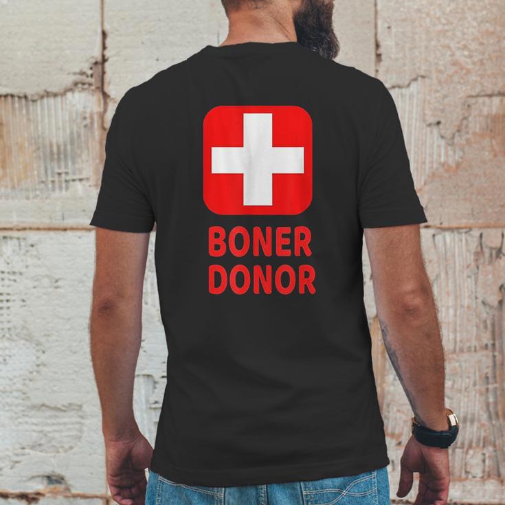 Boner Donor Funny Mens Back Print T-shirt Funny Gifts