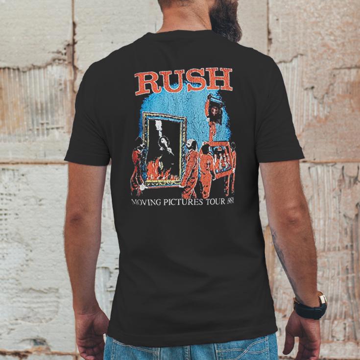 Bravado Rush Moving Pictures 1981 Mens Back Print T-shirt Funny Gifts