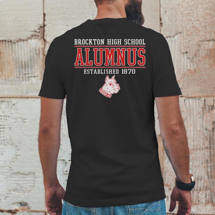 Brockton High School Alumnus Mens Back Print T-shirt Funny Gifts