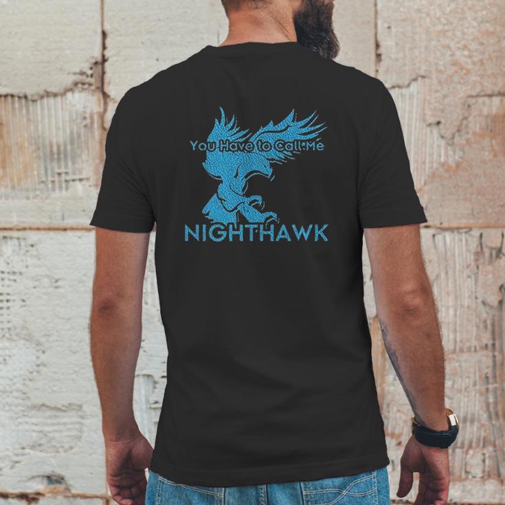 Brothers Call Me Nighthawk Funny Movie Mens Back Print T-shirt Funny Gifts