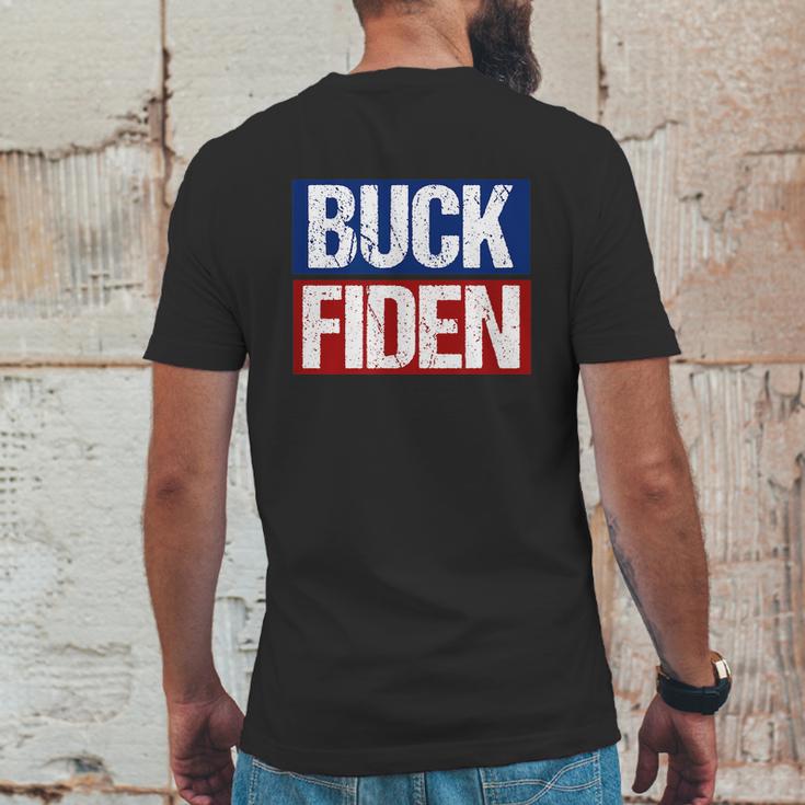 Buck Fiden Fuck Biden Anti Joe Biden Mens Back Print T-shirt Funny Gifts