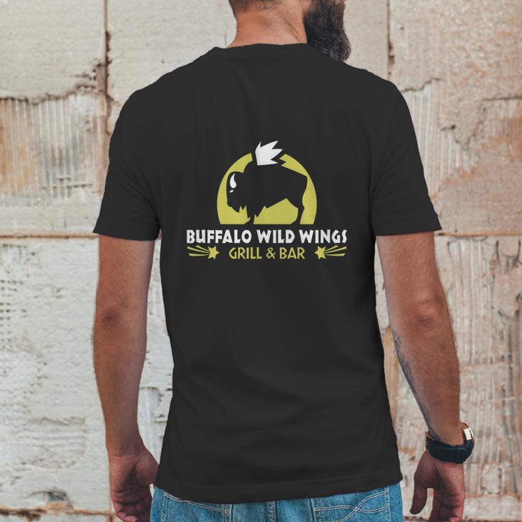 Buffalo Wild Wings Grill And Bar Mens Back Print T-shirt Funny Gifts