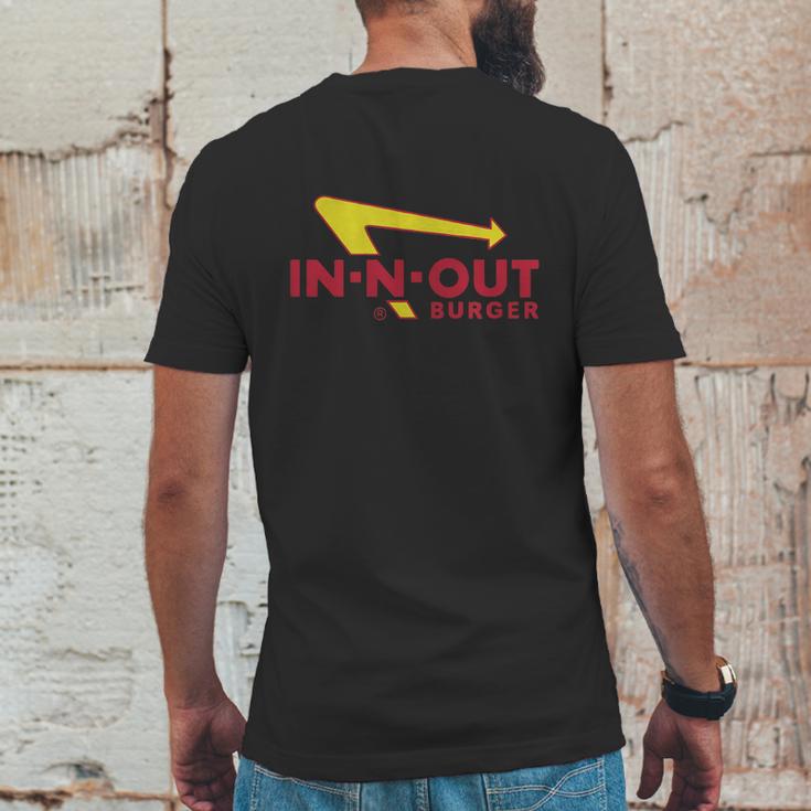 In Out Burger Merchandise Mens Back Print T-shirt Funny Gifts