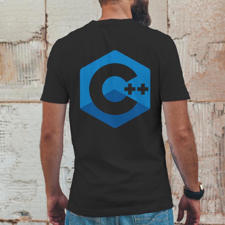 C Logo Mens Back Print T-shirt Funny Gifts