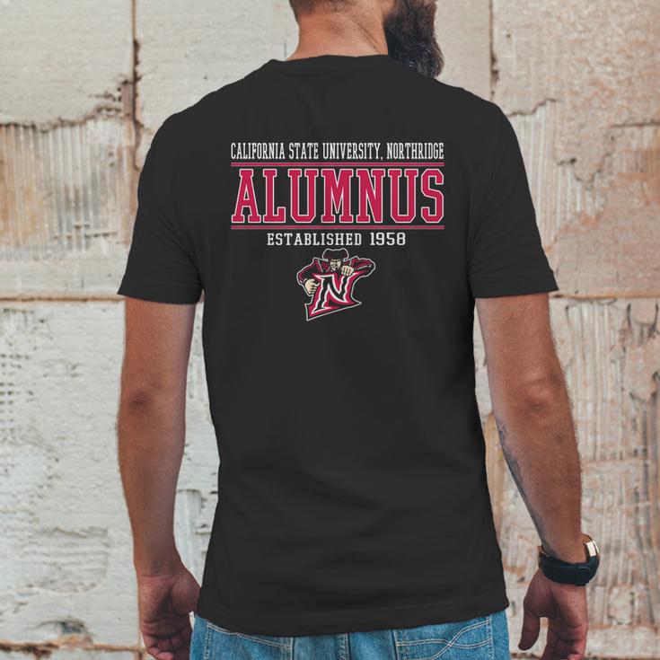 California State University Northridge Alumnus Mens Back Print T-shirt Funny Gifts