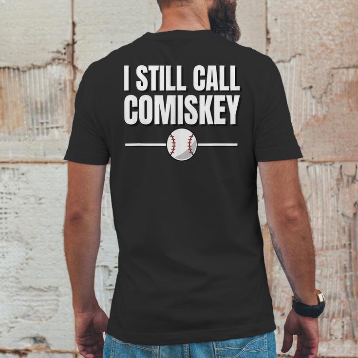 I Still Call It Comiskey Chicago Baseball Vintage T-Shirt Mens Back Print T-shirt Funny Gifts