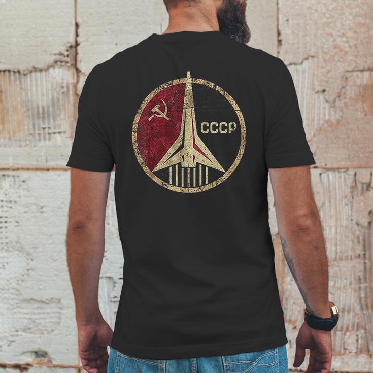 Cccp Original Russia Space Program Gift Mens Back Print T-shirt Funny Gifts