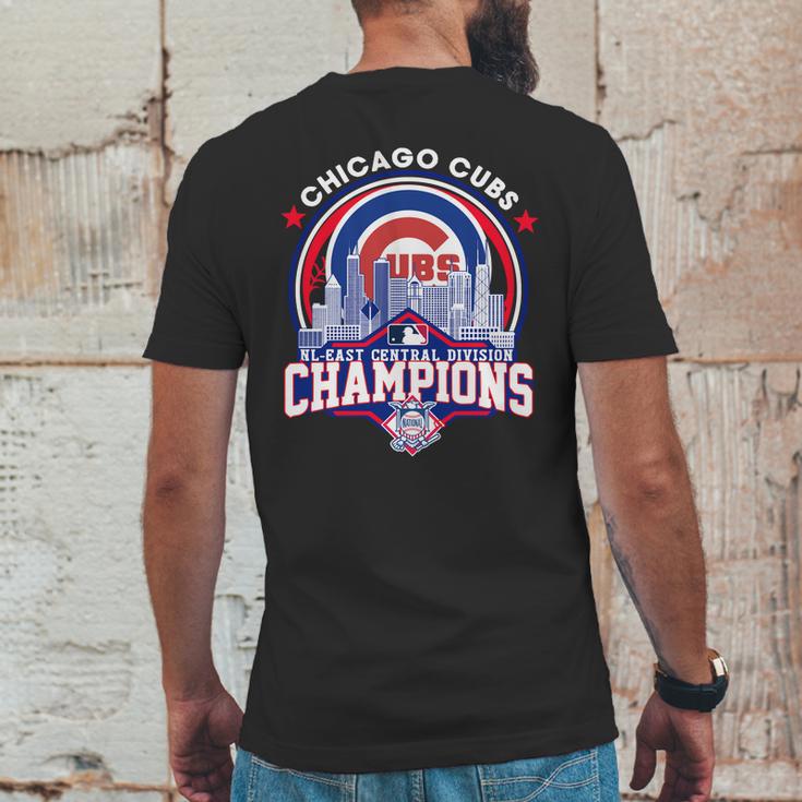 Chicago Cubs Nl East Division Champions Shirt Mf Mens Back Print T-shirt Funny Gifts