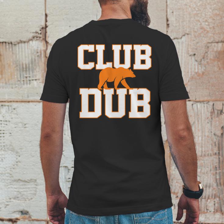 Chicago Sports Fan Club Dub Football Logo Mens Back Print T-shirt Funny Gifts