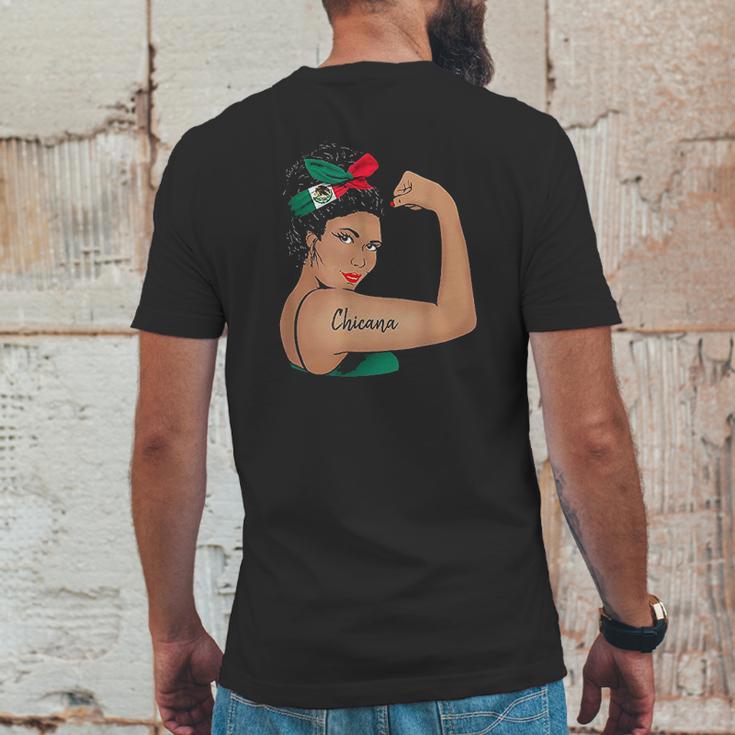 Chicana Girl Unbreakable Rosie Mens Back Print T-shirt Funny Gifts