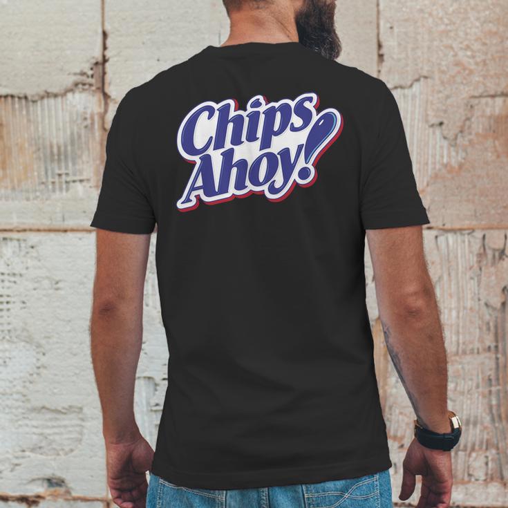 Chips Ahoy Mens Back Print T-shirt Funny Gifts