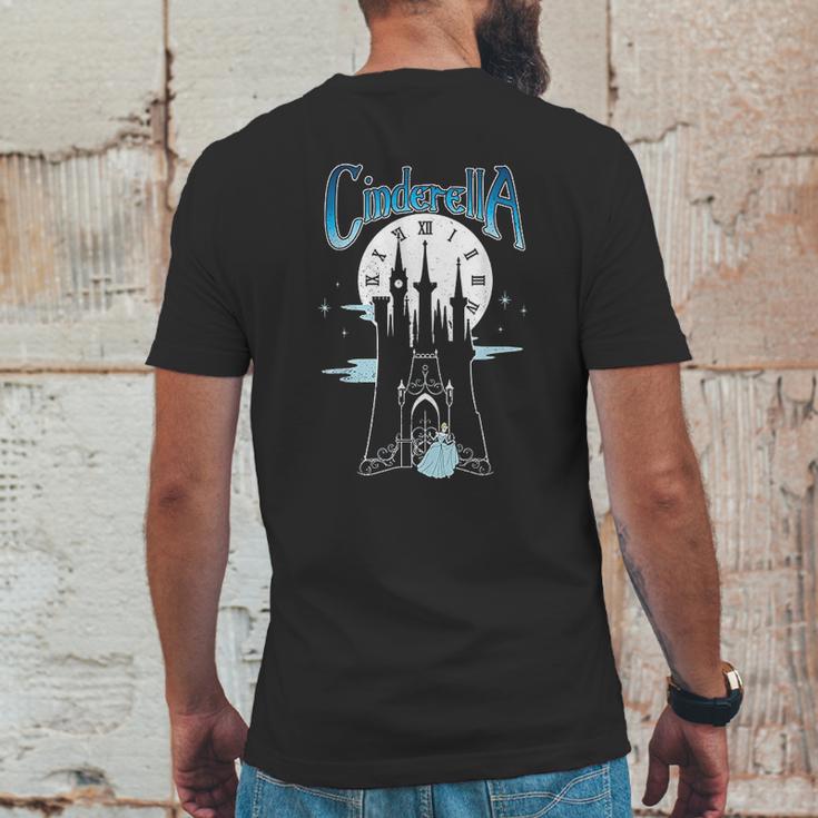 Cinderella Stroke Of Midnight Castle Graphic Mens Back Print T-shirt Funny Gifts