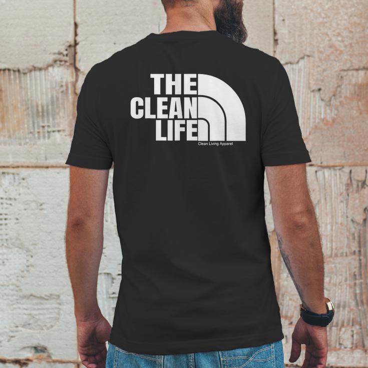 The Clean Life Narcotics Anonymous Mens Back Print T-shirt Funny Gifts