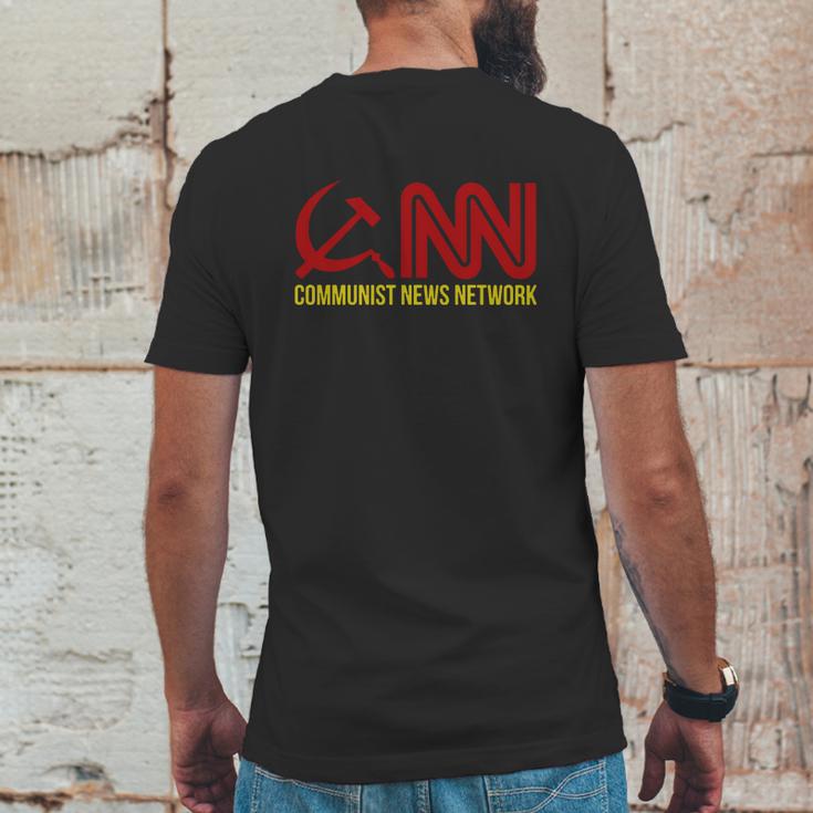 Communist News Network Trump Funny Mens Back Print T-shirt Funny Gifts