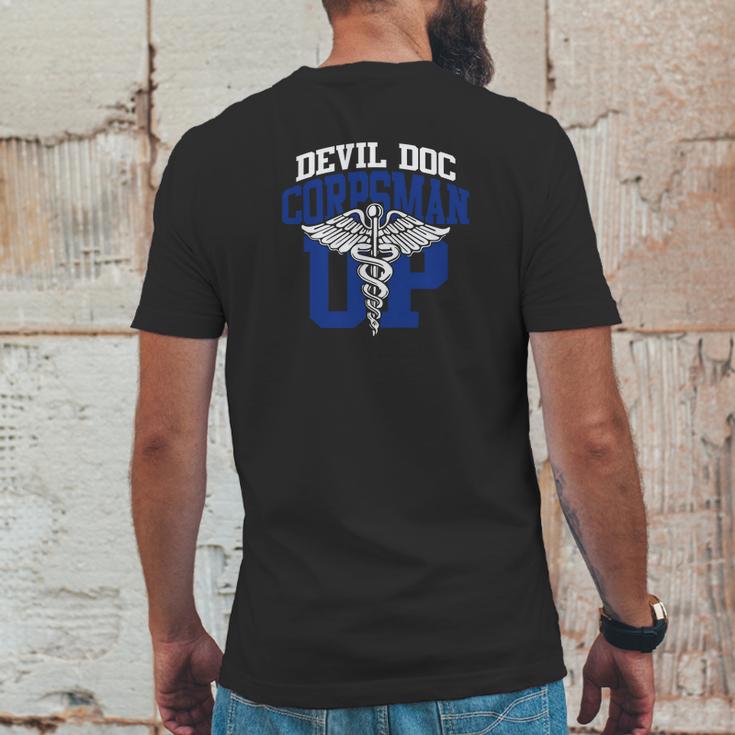 Corpsman Devil Doc Shirt Mens Back Print T-shirt Funny Gifts